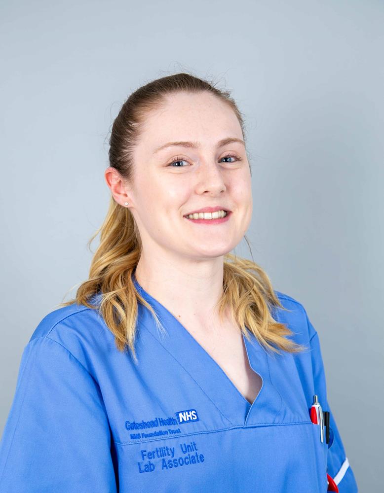 Gateshead Fertility: Katy Seymour, Embryology Laboratory Associate at Gateshead Fertility Clinic.