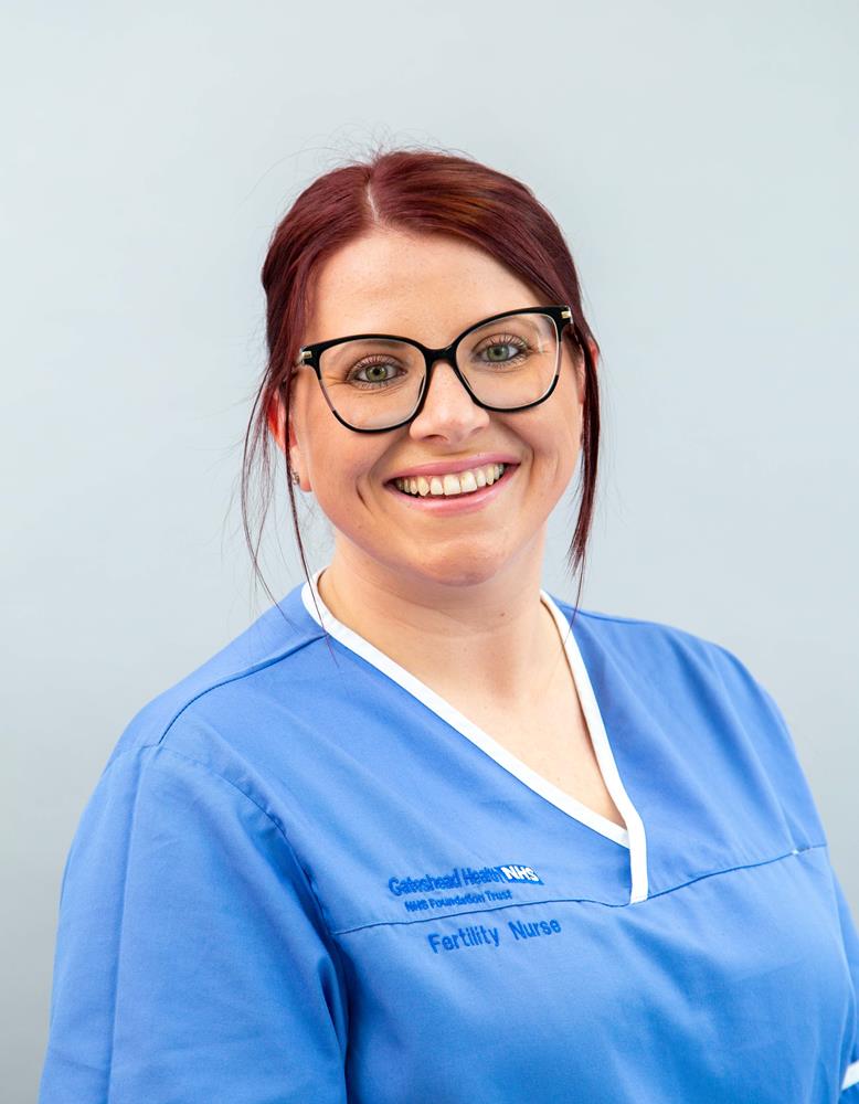 Gateshead Fertility: Courtney Carr, a Fertility Staff Nurse at Gateshead Fertility Clinic.