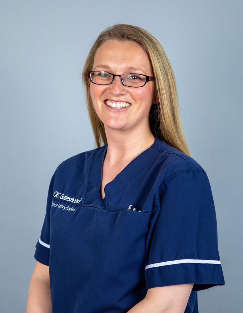 Gateshead Fertility: Catherine Wass, a Senior Embryologist and the Person Responsible to the HFEA at Gateshead Fertility Clinic.