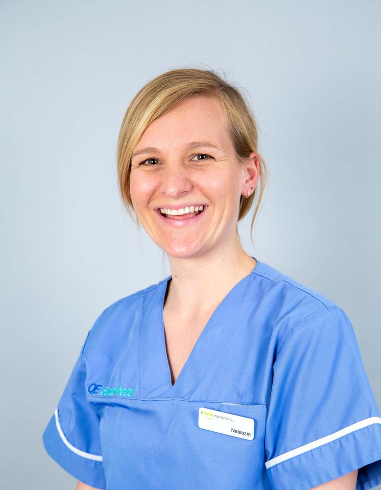 Natassia Orr, a Fertility Staff Nurse at Gateshead Fertility Clinic.