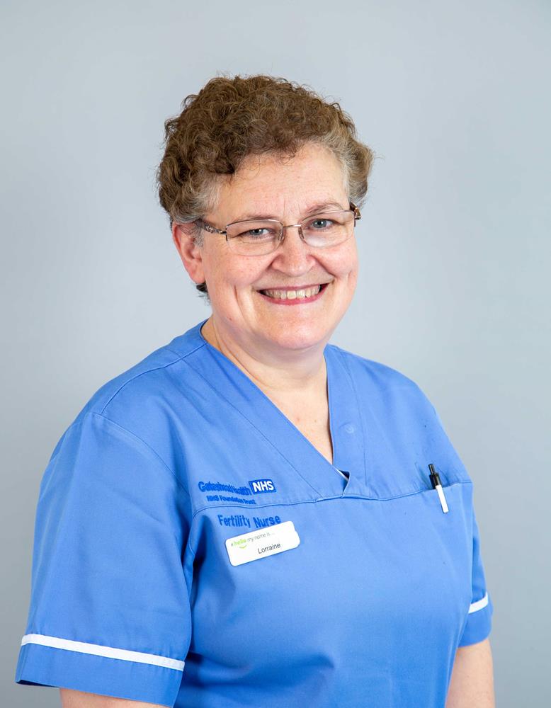 Gateshead Fertility: Lorraine Sabourn, a Fertility Staff Nurse at Gateshead Fertility Clinic.